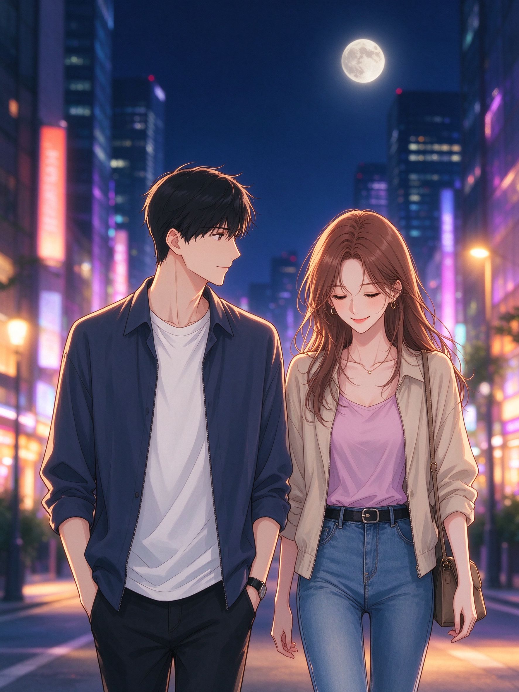 都市恋爱漫画 都市之夜 封面
